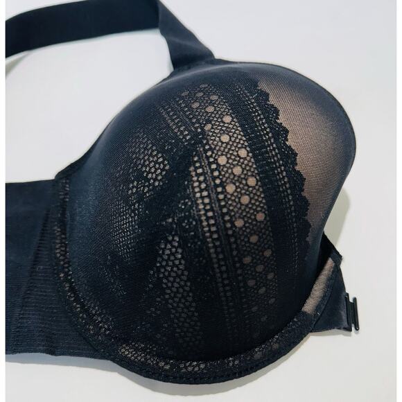 SPANX SPANX Smooth Brallelujah Lightly Lined Full Coverage Bra Black Size 32DD - Picture 5 of 11